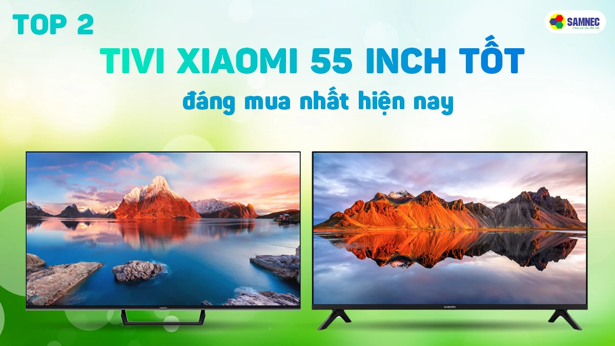 top 2 tivi xiaomi 55 inch đáng mua nhất hiện nay