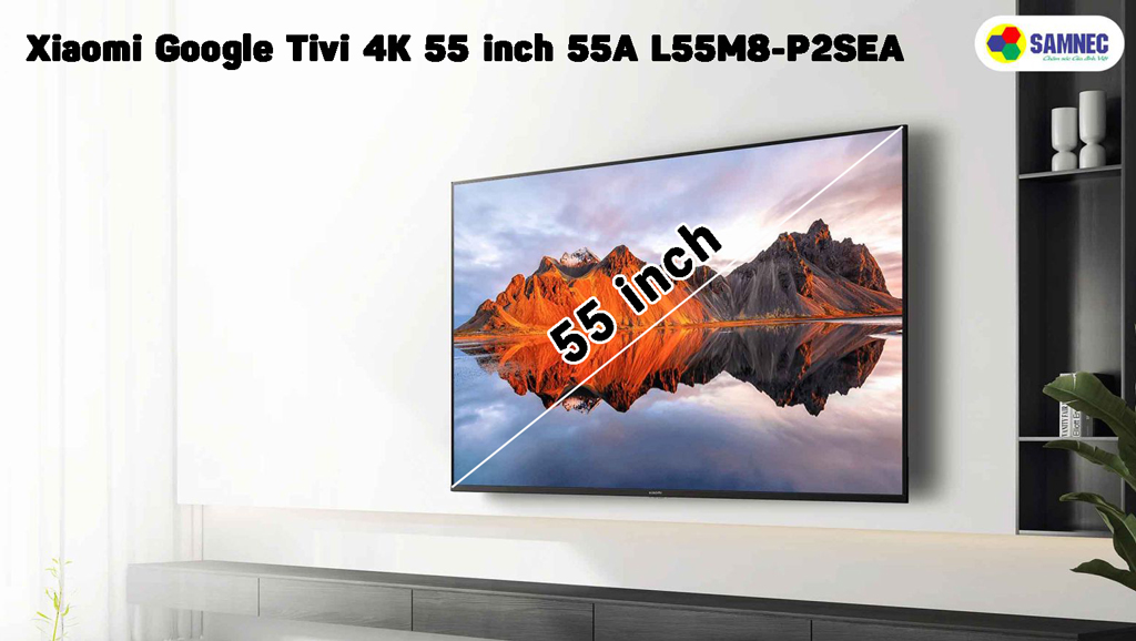 Kích thước tivi 55 inch