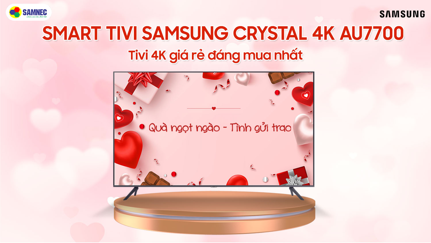 Tivi Samsung AU7700 giá rẻ đáng mua