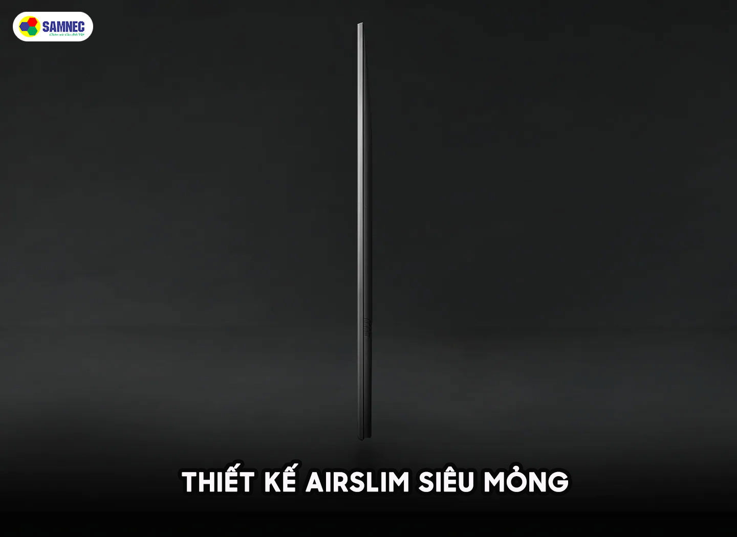  thiết kế AirSlim trên tivi Samsung Au8100 khuyến mại