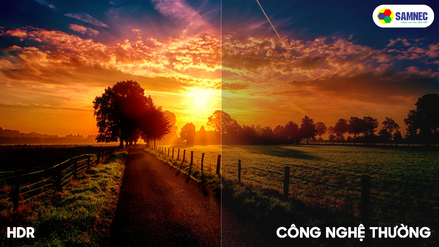 công nghệ điều chỉnh độ tương phản HDR trên tivi Samsung AU7700