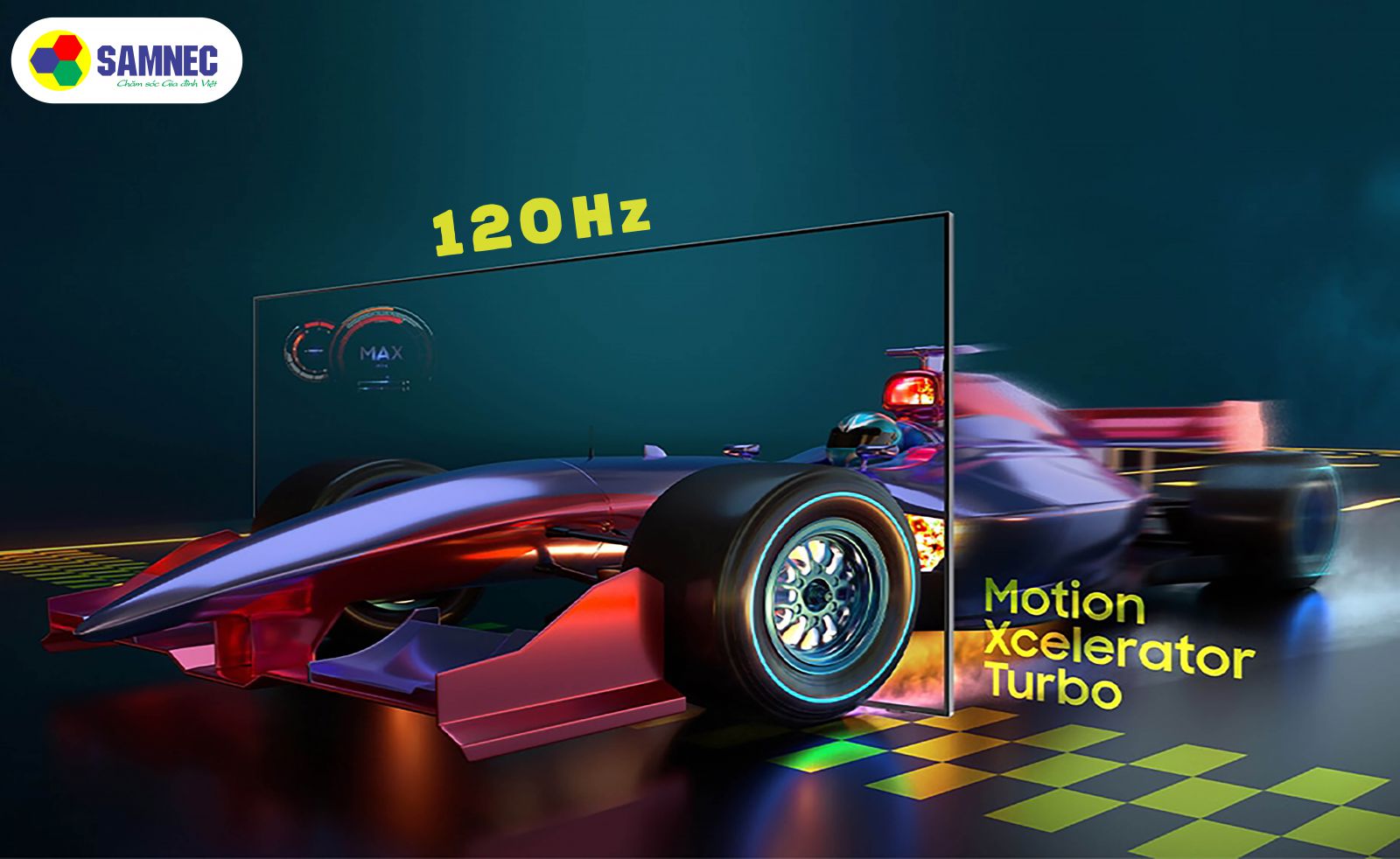 Công nghệ Motion Xcelerator Turbo+ trên tivi Samsung