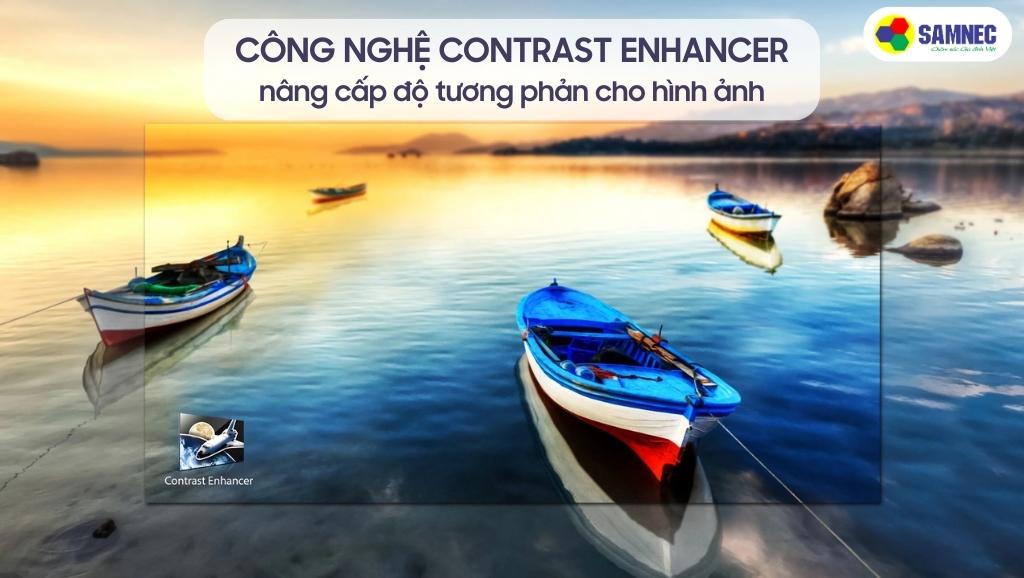 công nghệ Cotrast Enhancer trên tivi Samsung