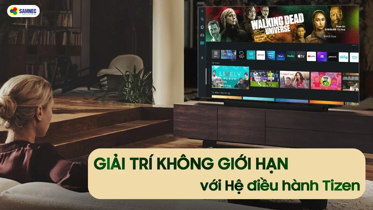 Giải trí đỉnh cao trên tivi Samsung 55 inch Q80C