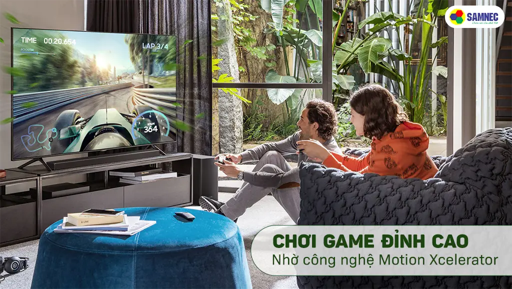 Chiến thắng game nhờ hỗ trợ của tivi samsung