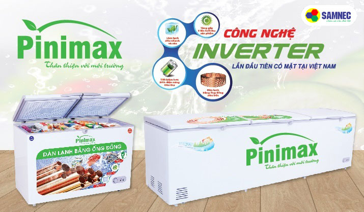 Tủ đông Pinimax tiết kiệm điện