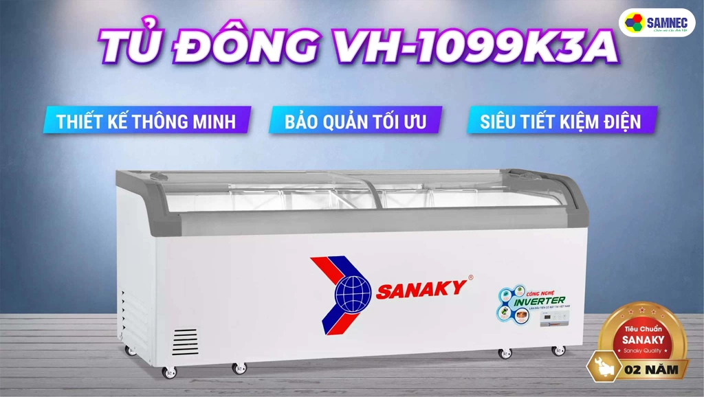 Tủ đông Sanaky VH1099K3A