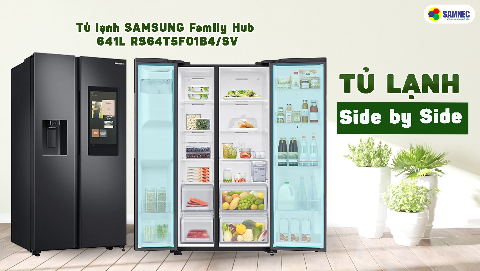 Tủ lạnh Side by side