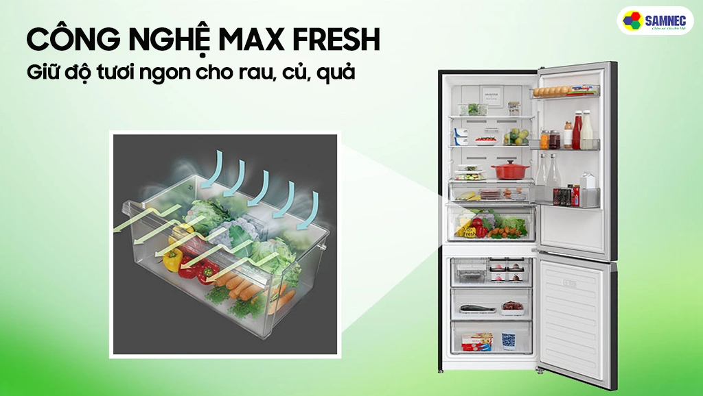 Công nghệ Max Fresh trên tủ lạnh Hitachi