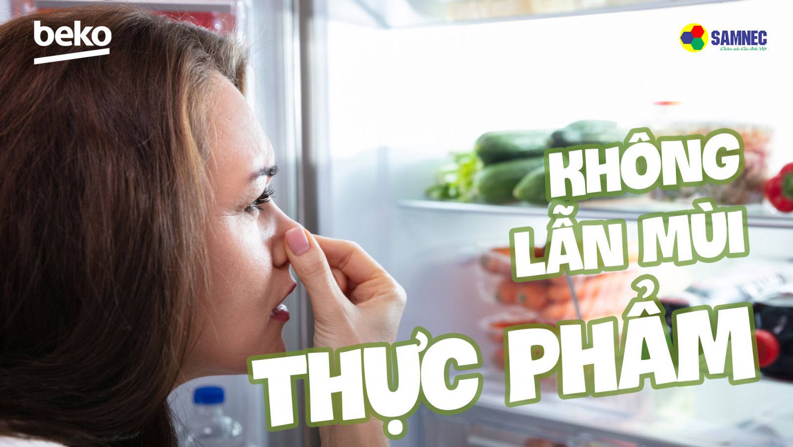 Ngăn đông mềm giữ cho tủ lạnh không bị lẫn mùi