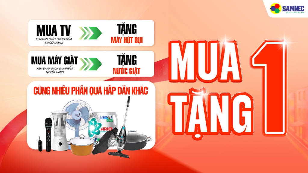 mua 1 tặng 1