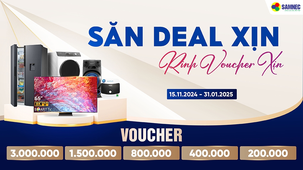 Săn deal xịn, rinh voucher xịn