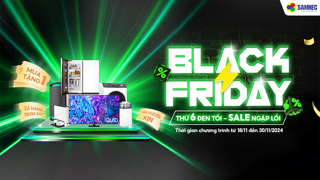 BLACK FRIDAY: Thứ Sáu Đen Tối - Sale Ngập Lối