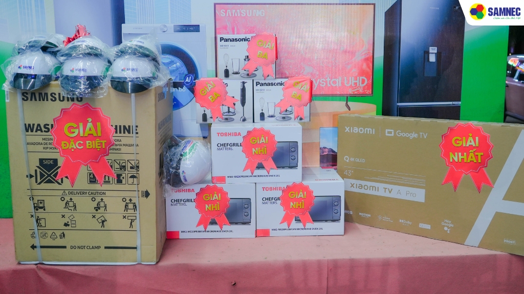 Chương trình “Bốc thăm cuối tuần, nhận quà hấp dẫn” Tuần 4