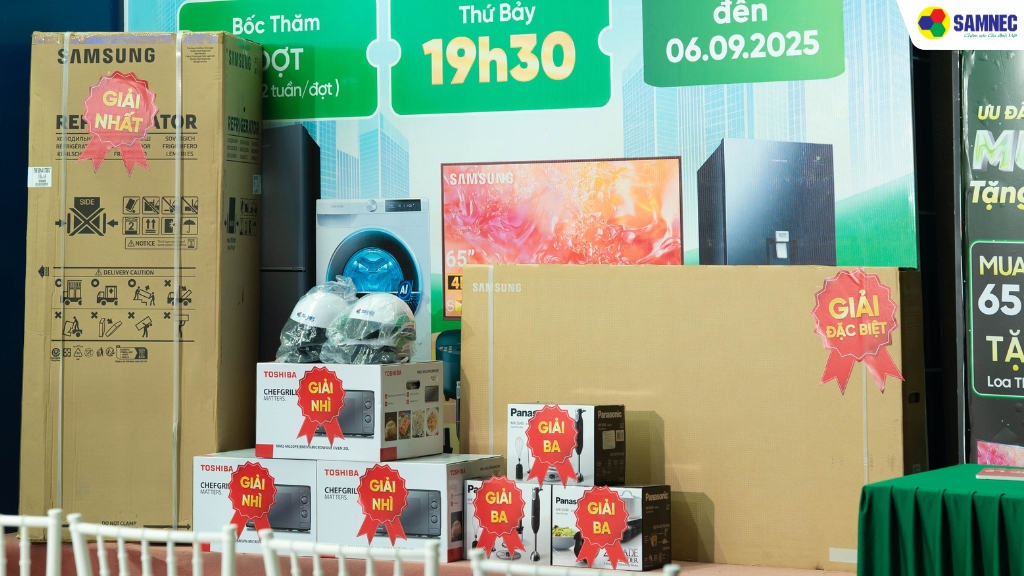 Chương trình Bốc thăm cuối tuần, nhận quà hấp dẫn Tuần 6