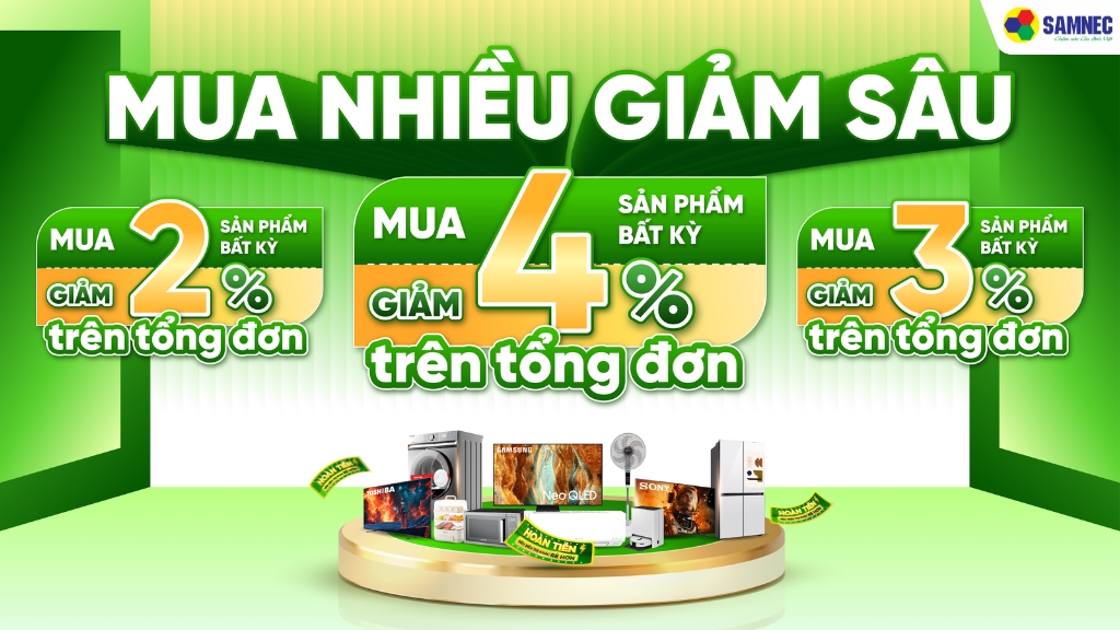 Mua Nhiều Giảm Sâu