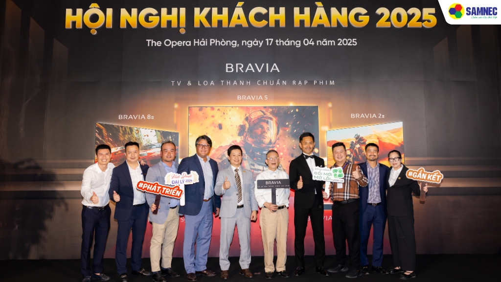 đại diện cấp cao của Samnec và Sony