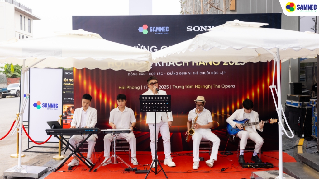 Hội nghị khách hàng Samnec - Sony 2025 vinh dự đón tiếp đông đảo khách mời