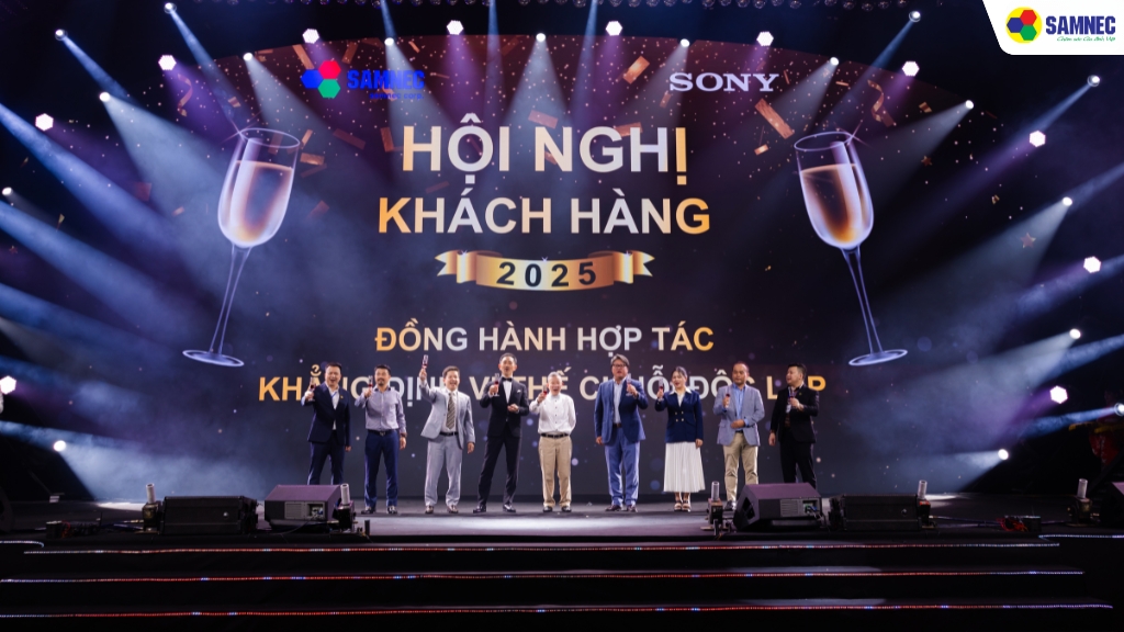 Hội nghị Khách hàng Sony - Samnec 2025