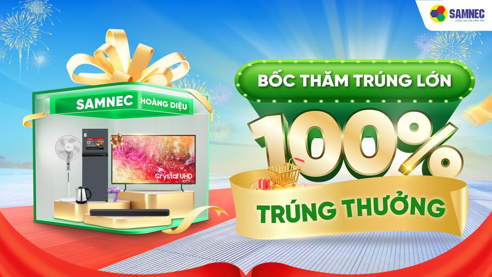 Bốc thăm trúng lớn - 100% trúng thưởng
