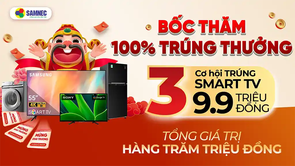 Bốc thăm trúng thưởng khai trương samnec thuỷ nguyên