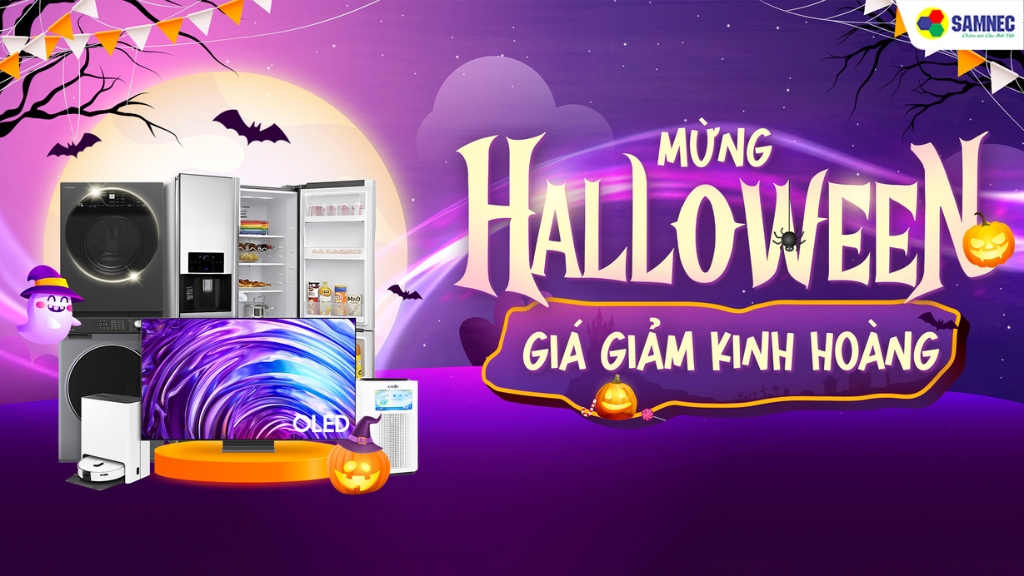 Mừng Halloween - Giá giảm kinh hoàng