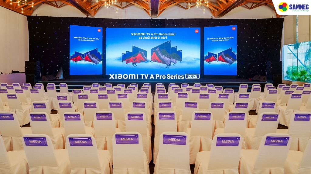 SAMNEC tại sự kiện ra mắt sản phẩm