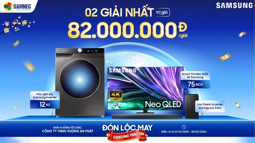 2 Giải Nhất: Trọn bộ sản phẩm trị giá 82.000.000 VNĐ