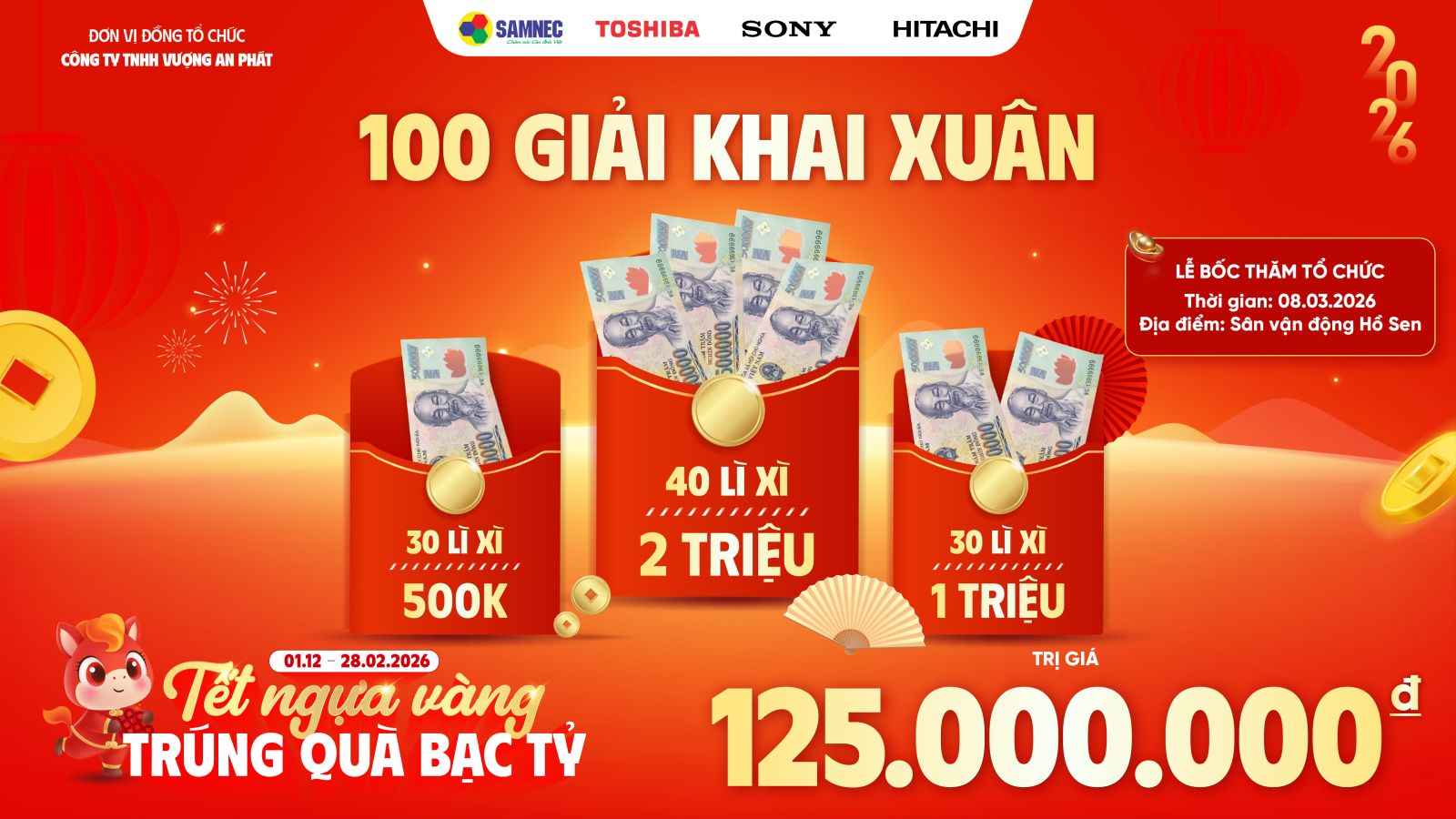  chương trình bốc thăm Khai Xuân