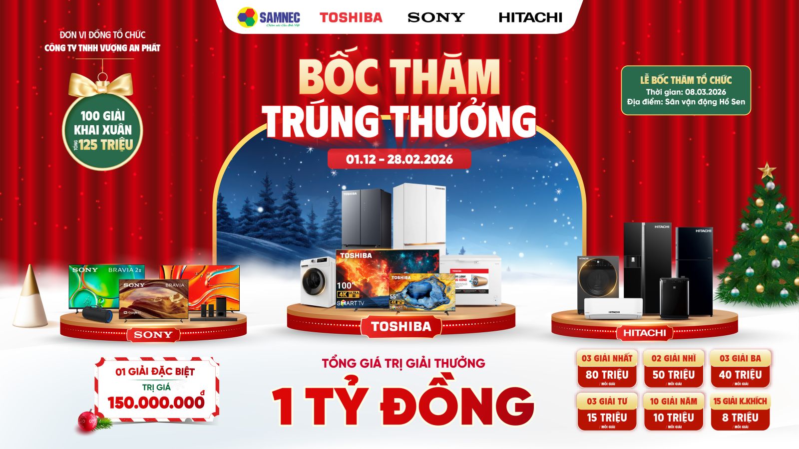 TẾT NGỰA VÀNG - TRÚNG QUÀ BẠC TỶ