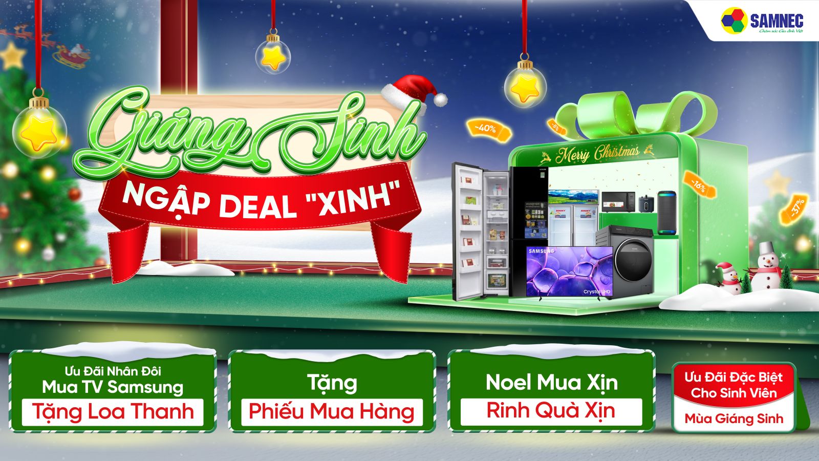 GIÁNG SINH NGẬP DEAL XINH