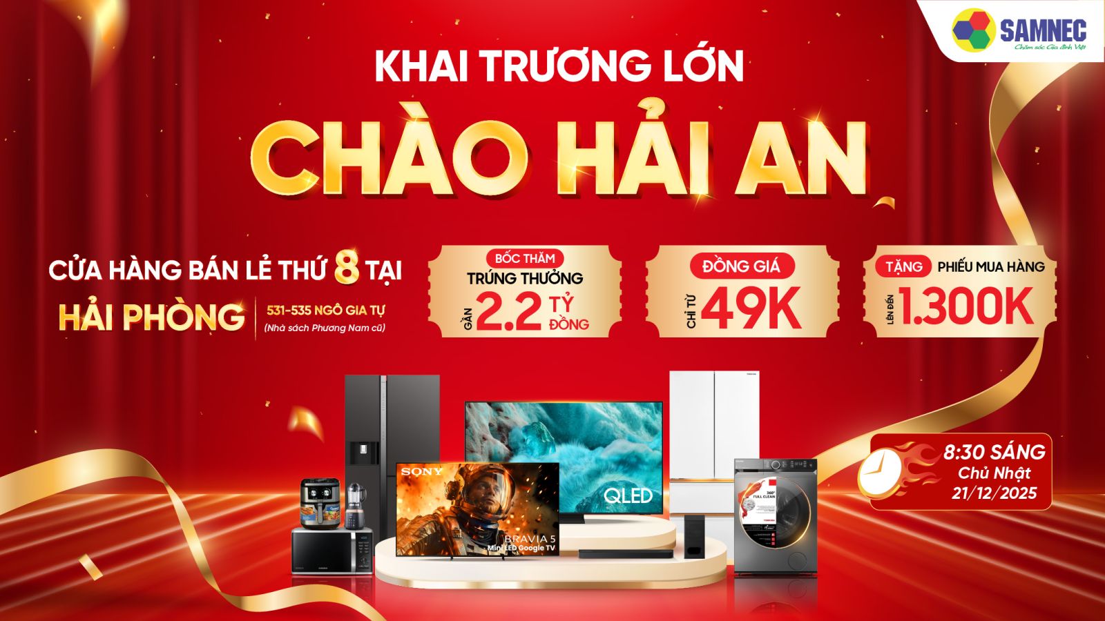 Khai Trương Lớn – Chào Hải An: Tưng bừng khai trương cửa hàng thứ 9 tại Hải Phòng
