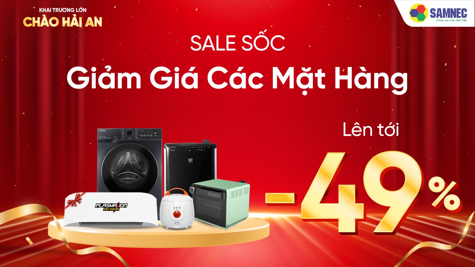 Sale shock giảm đến 49%