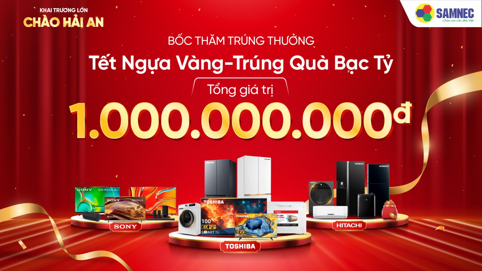 Tết ngựa vàng - Trúng quà bạc tỷ
