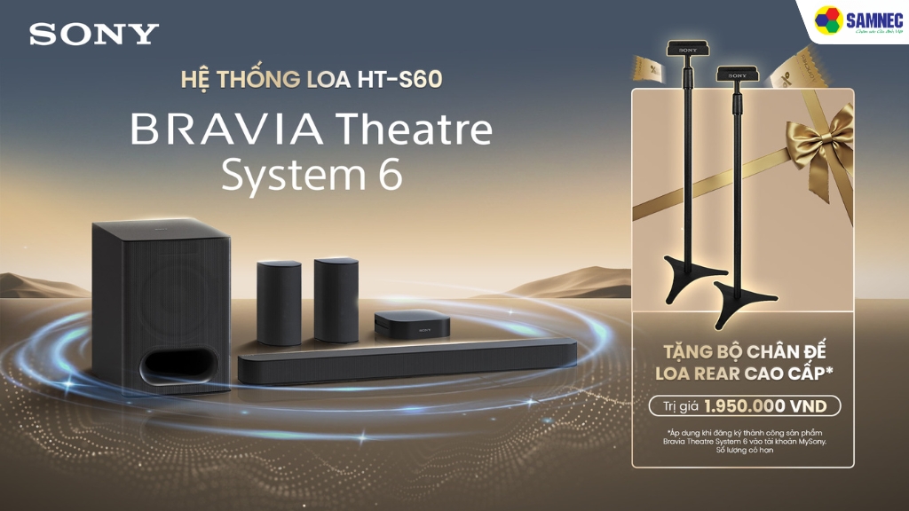 Đến Samnec Sắm Loa Sony Rinh Quà Xịn Về Nhà