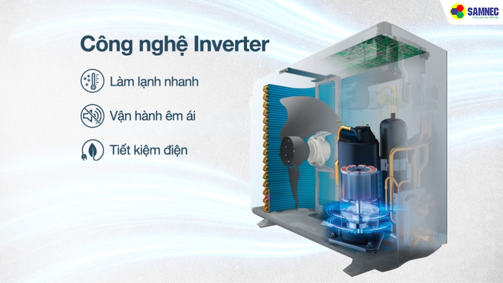 Tiết kiệm tới 50% điện năng