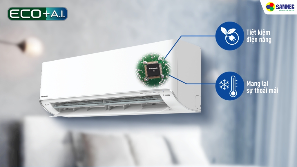 Tiết kiệm điện tối ưu với công nghệ AI ECO kết hợp Inverter