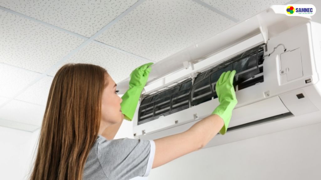 Lưu ý khi vệ sinh máy lạnh Samsung