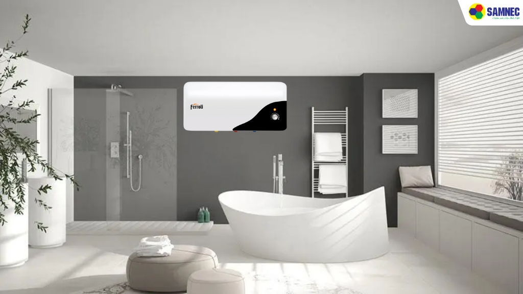 Chọn mua bình nóng lạnh theo vị trí lắp đặt