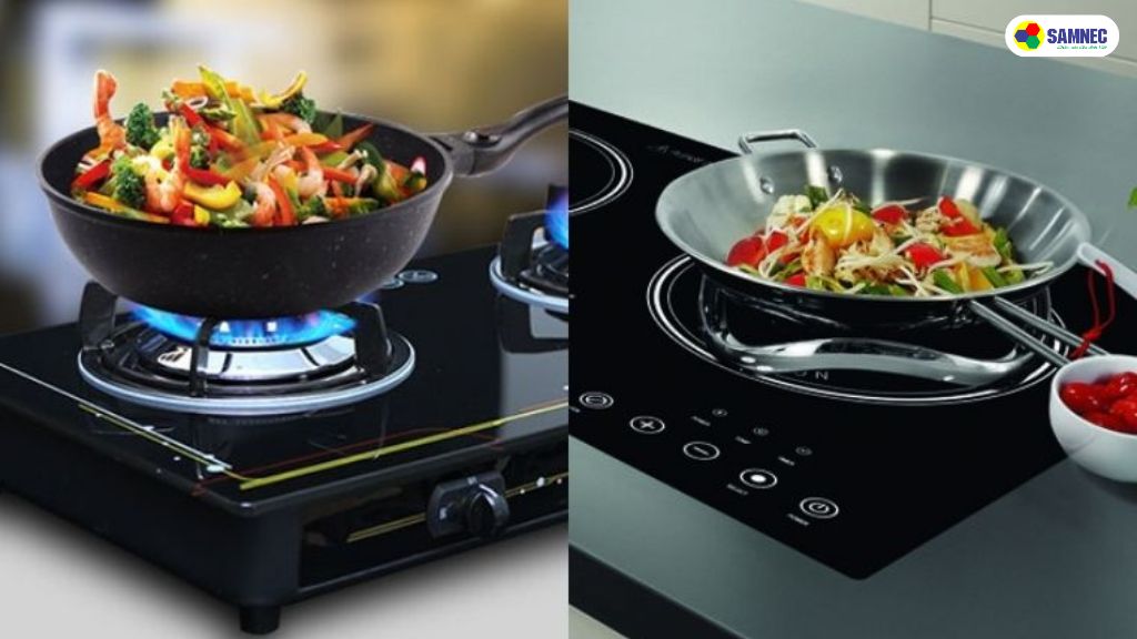 Nên dùng bếp từ hay bếp gas
