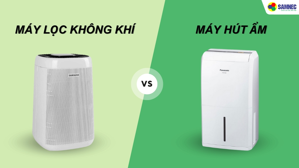 Máy hút ẩm và máy lọc không khí nên mua loại nào cho gia đình