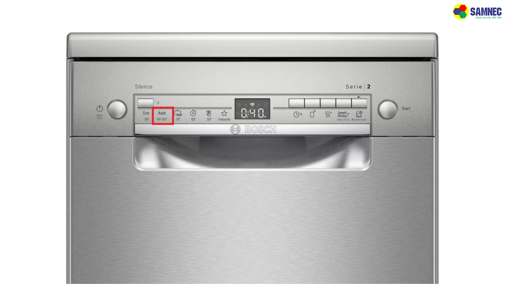 Chọn chế độ cảm biến tự động (nếu có)