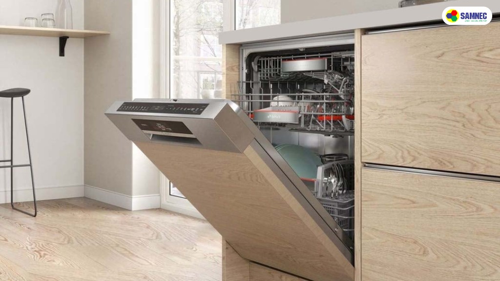 Giữ máy rửa bát khô thoáng sau khi sử dụng