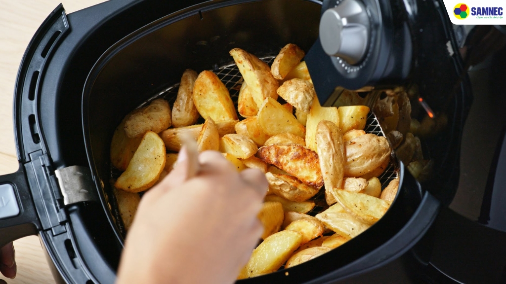 Sắp xếp lượng đồ ăn phù hợp khi nướng