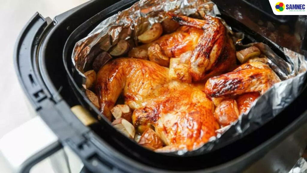 Dùng vật liệu truyền nhiệt tốt giúp thức ăn mau chín