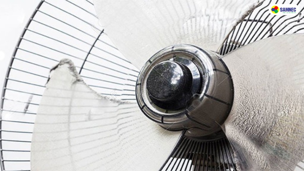 quạt có điện nhưng không quay