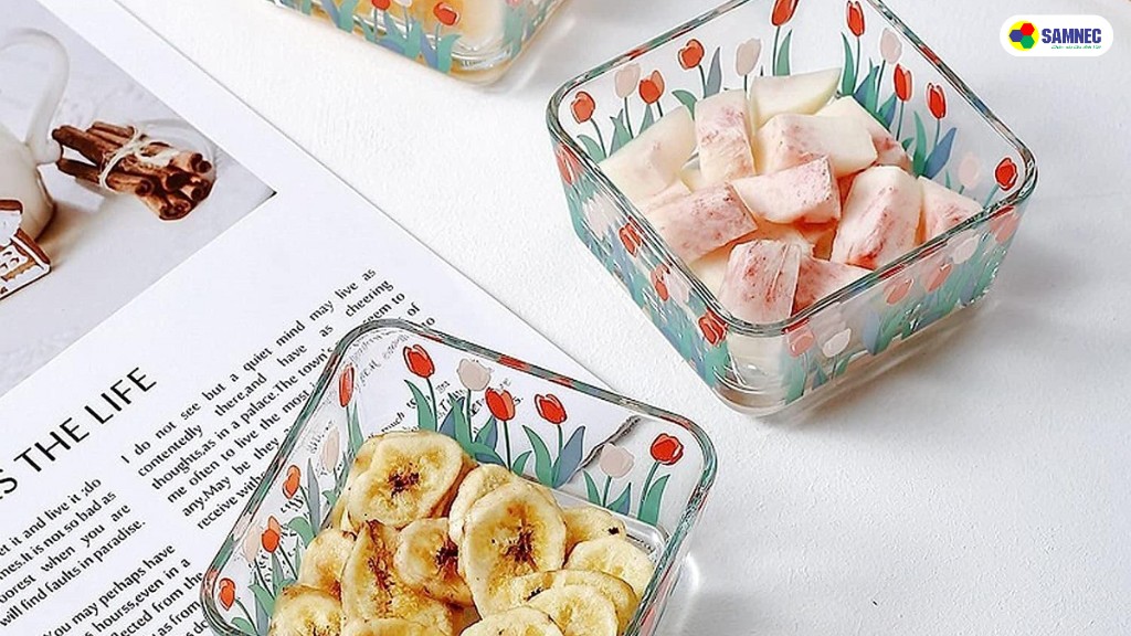 Vật dụng bằng thủy tinh kém chất lượng