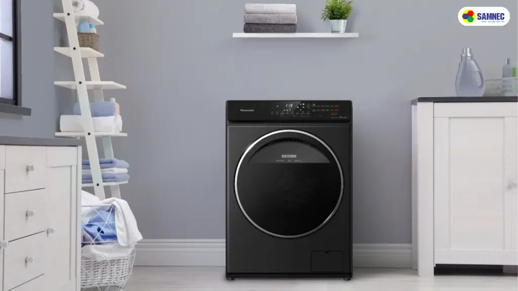 máy giặt panasonic vắt khô quần áo