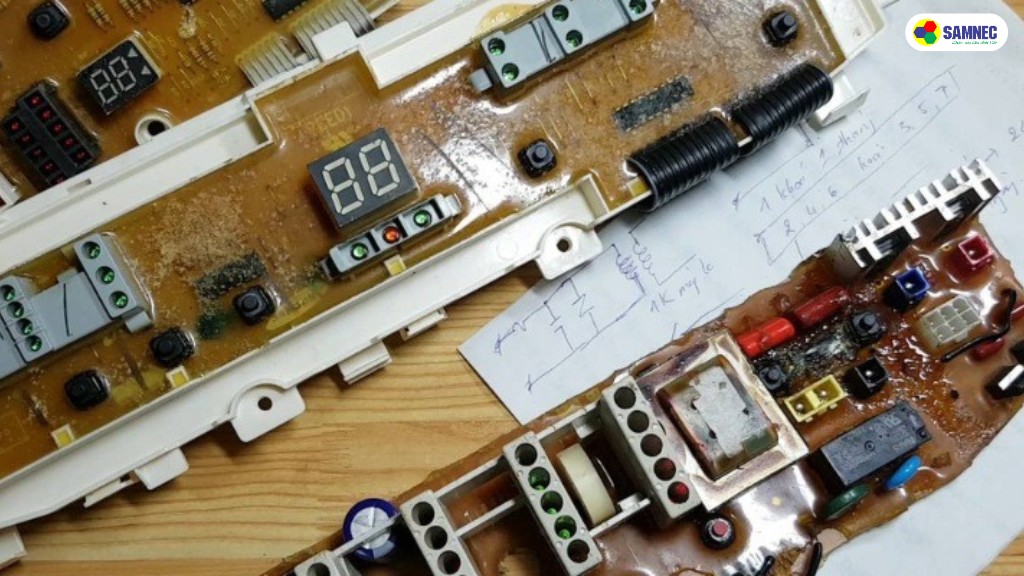 Lỗi H29 máy giặt Panasonic