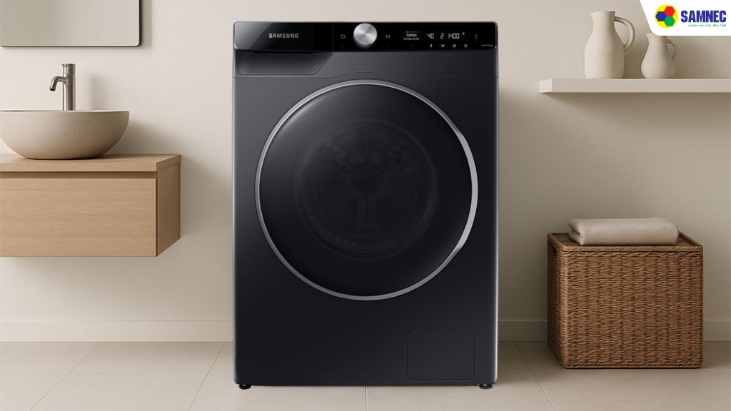 Máy giặt cửa ngang dưới 10 triệu Samsung WW10TP44DSB/SV